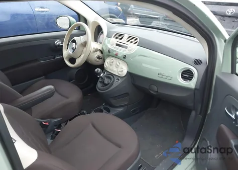 2012 Fiat 500 Pop from USA, damaged, VIN 3C3CFFAR7CT237933